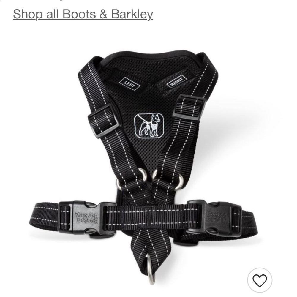 Boots and Barkley small grey dog harness - Picture 2 of 14